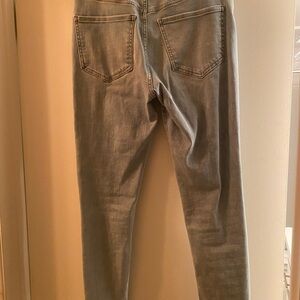 Light Blue Express cropped skinny Women's Jeans 6R